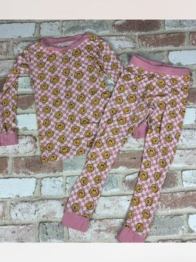 The smiley collection | Dream Big Little Co ~ Bamboo pajama 2 piece set 3T girls